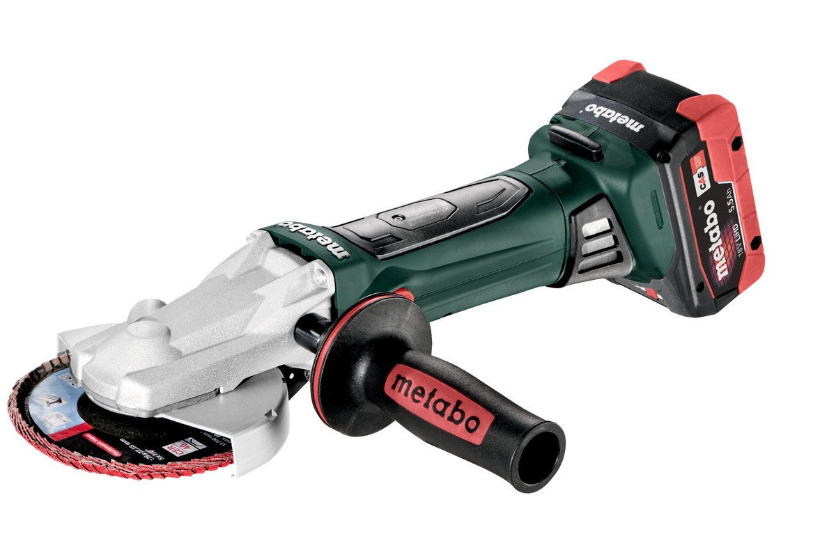 Metabo WF 18 LTX 125 QUICK / 5.5 Akülü Avuç Taşlama 2x5.5Ah