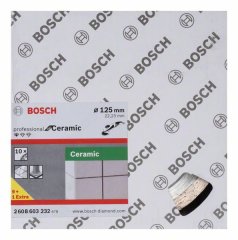 Bosch Standard for Ceramic 125 mm 10'lu