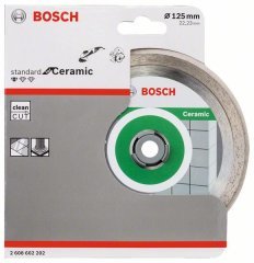 Bosch Standard for Ceramic 125 mm 1'li