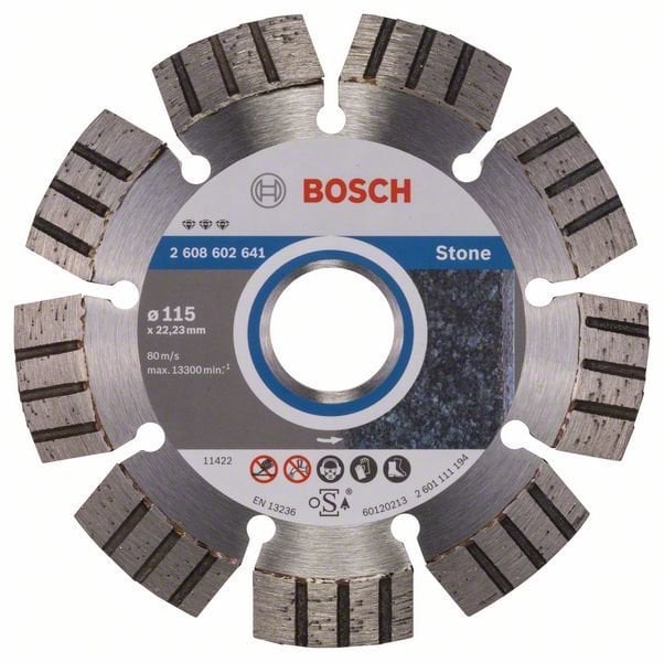 Bosch Best for Stone 115 mm 1'li