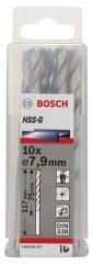 Bosch HSS-G 7,9*117 mm 10'lu Paket