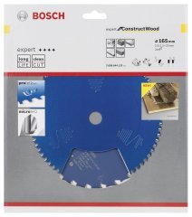 Bosch Expert for Construct Wood 165x20 mm 24 Diş