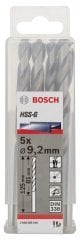 Bosch HSS-G 9,2*125 mm 5'li Paket