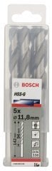 Bosch HSS-G 11,8*151 mm 5'li Paket