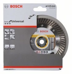 Bosch Best for Universal Turbo 115 mm 1'li
