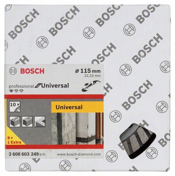 Bosch Standard for Universal Turbo 125 mm 1'li