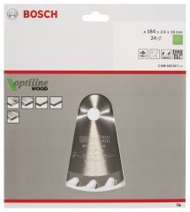 Bosch Optiline Wood 184x16 mm 24 Diş