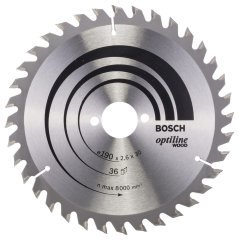 Bosch Optiline Wood 190x30 mm 36 Diş