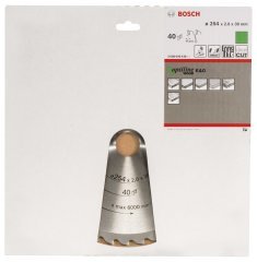 Bosch Optiline Wood 254x30 mm 40 Diş