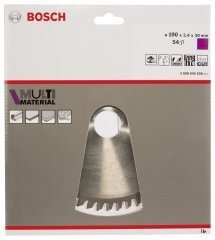 Bosch MultiMaterial 190x30 mm 54 Diş