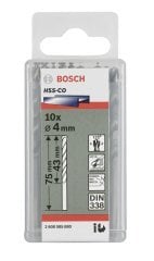 Bosch HSS-Co 4,4*80 mm 10'lu Paket