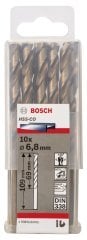 Bosch HSS-Co 6,8*109 mm 10'lu Paket