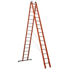 Çağsan 2x16 Basamaklı İki Parçalı Çok Amaçlı Fiberglas Merdiven