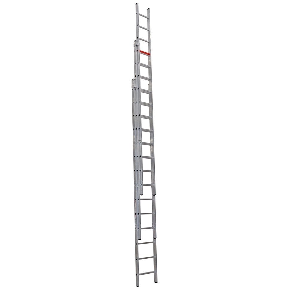 Çağsan 3x14 Basamaklı Üç Parçalı Sürgülü Alüminyum Merdiven