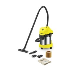 Karcher WD3 Premium Islak Kuru Elektrikli Süpürge + Aksesuar kiti