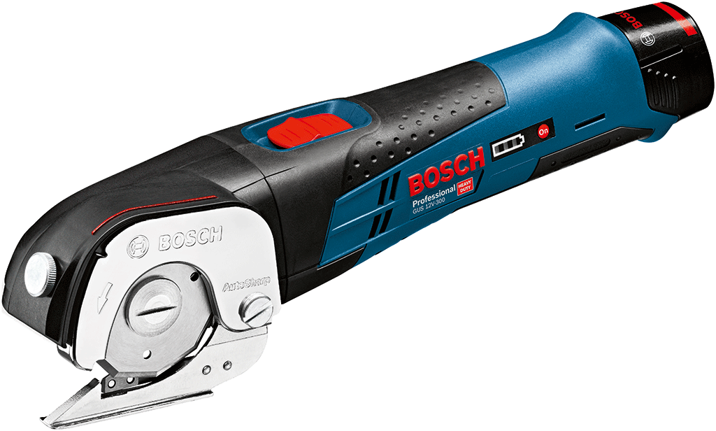 Bosch GUS 12 V-300 2 Ah Çiift Akülü Çok Amaçlı Makas - L-boxx Çantalı