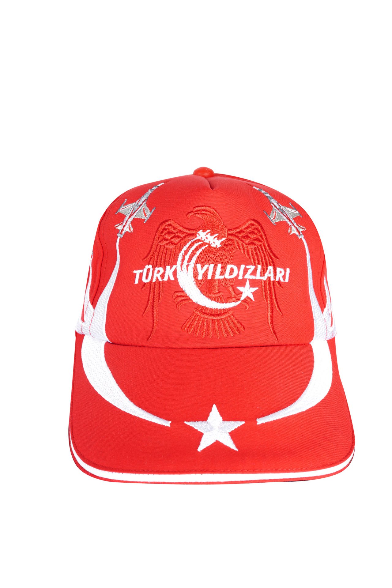 Türk Yıldızları Kırmızı Uçaklı Şapka
