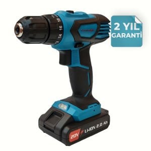 CATPOWER 4140 Darbesiz Matkap 20V 2.0Ah  (2 AKÜLÜ)