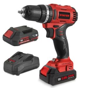 STAYER PBL 50 Akülü Darbeli Vidalama Kömürsüz 50Nm Tork 18V Li-ion (18V 2Ah 2 Ad. Akü)