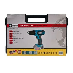 CATPOWER Akülü Vidalama Li-ion 10 MM 20V Lİ-İON 2.0Ah (TEK MAKİNE)