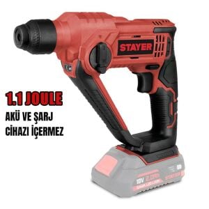STAYER ROCKYL20 Akülü Kırıcı Delici  L 1.1J 18V Li-ion 2.0Ah 4.0Ah