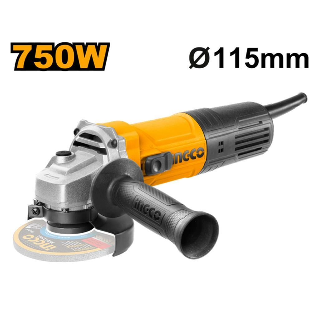 INGCO AG75028E Avuç Taşlama 115 mm 750 watt