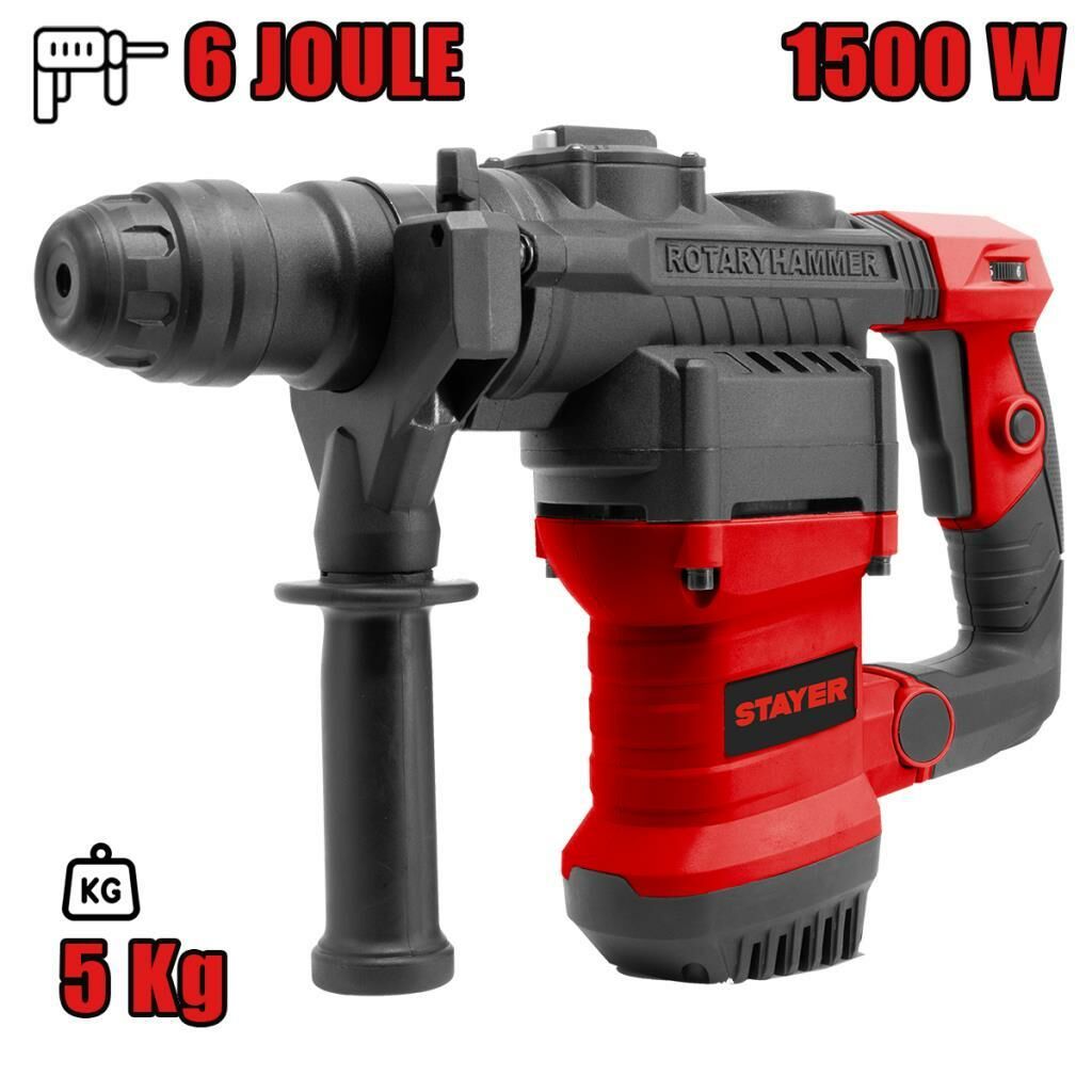 STAYER HDXT6JK Kırıcı Delici  SDS-PLUS 6J 1500W