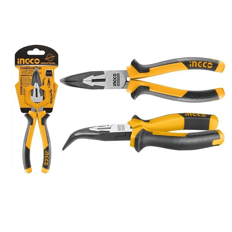 INGCO HBNP28168 Eğri Kargaburun Pense 160mm