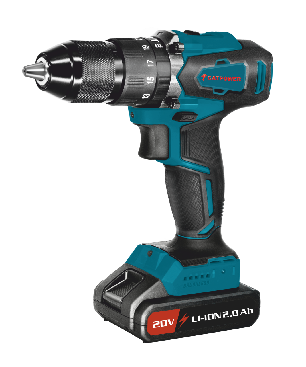 CATPOWER 4111 Akülü Darbeli Vidalama Li-ion Kömürsüz 20V 2.0Ah (2 Akülü)