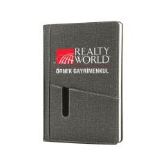 Kart ve Telefon Bölmeli Ajanda - 17 x 24 cm