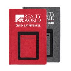 Termo Deri Ajanda -  17 x 24 cm Telefon Koyma Yeri