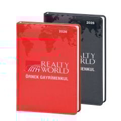 Termo PU Sert Kapak Ajanda - 17 x 24 cm