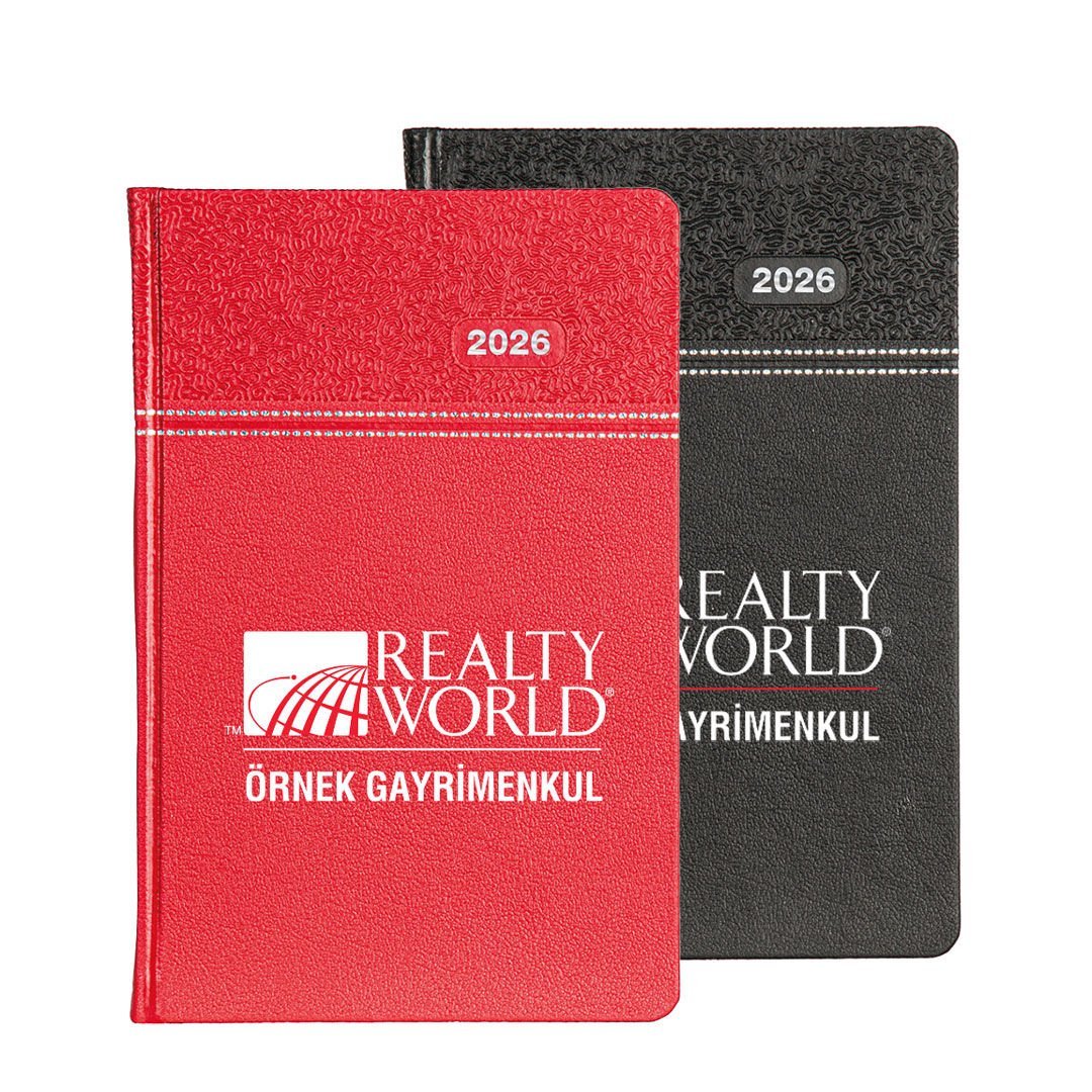 Termo PU Sert Kapak Ajanda - 16 x 24 cm