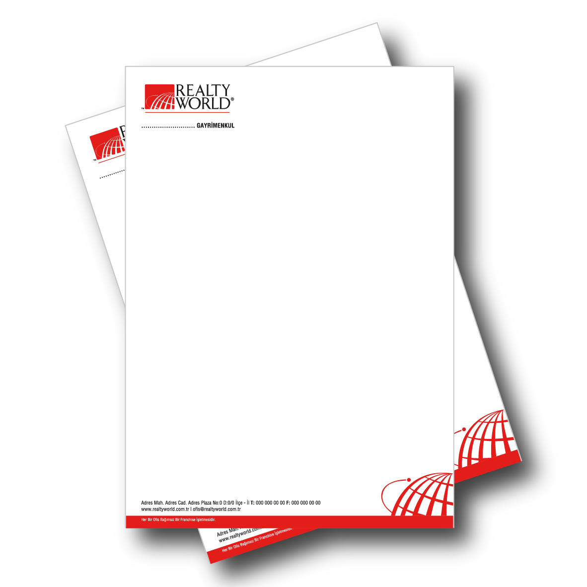 Antetli Kağıt (1000 Adet)