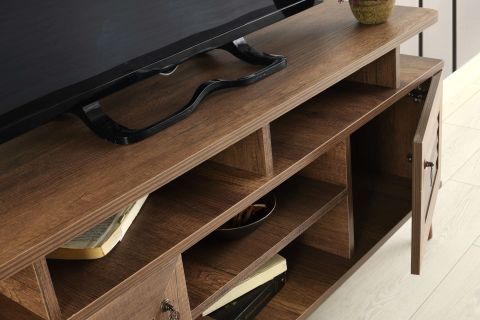 Panjurlu Raflı - 110 Cm Tv Sehpası