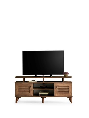 Panjurlu Raflı - 110 Cm Tv Sehpası