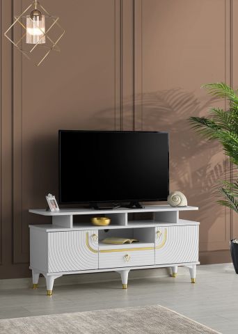 Art Raflı - 110 Cm Tv Sehpası