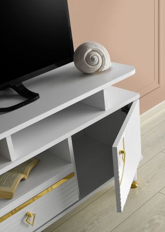 Art Raflı - 110 Cm Tv Sehpası