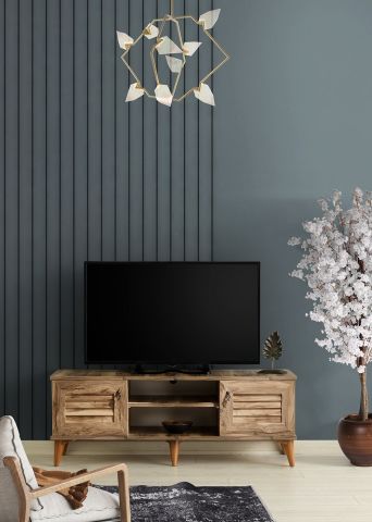 Panjurlu - 130 Cm Tv Sehpası