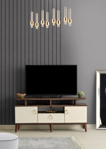 Mebran Kapak Raflı - 110 Cm Tv Sehpası