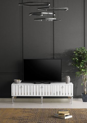 Dubai Metal Ayaklı - 150 Cm Tv Sehpası