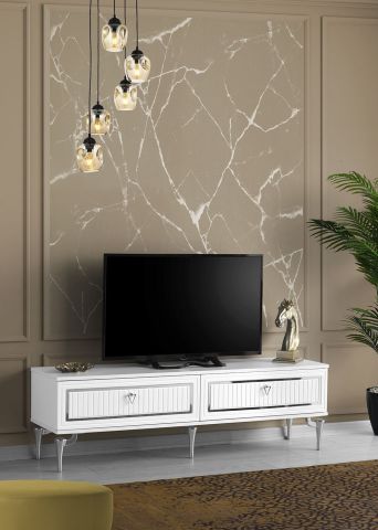 Trend Metal  Ayaklı - 150 Cm Tv Sehpası