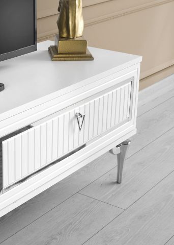 Trend Metal  Ayaklı - 150 Cm Tv Sehpası