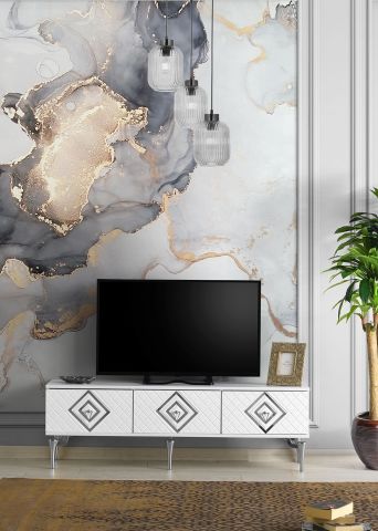 İlizyon Metal  Ayaklı - 150 Cm Tv Sehpası