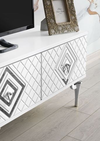 İlizyon Metal  Ayaklı - 150 Cm Tv Sehpası