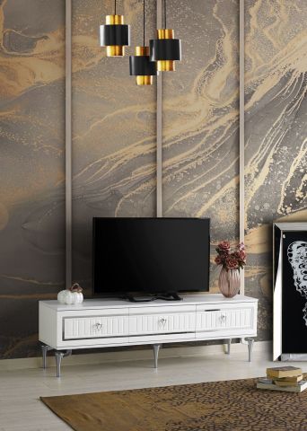 Klas Metal  Ayaklı - 180 Cm Tv Sehpası