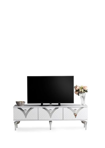 Vizyon Metal Ayaklı - 180 Cm Tv Sehpası