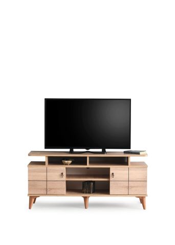 Artı Kapak Raflı - 130Cm Tv Sehpası
