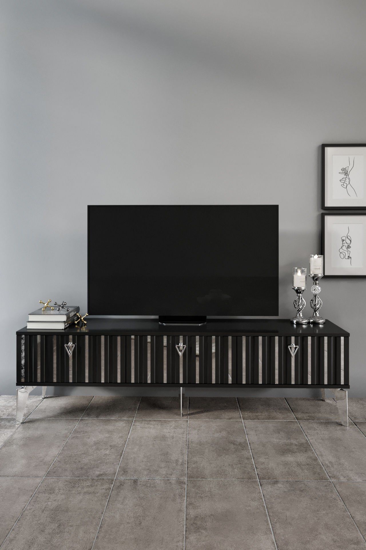 Dubai - 180 Cm Tv Sehpası