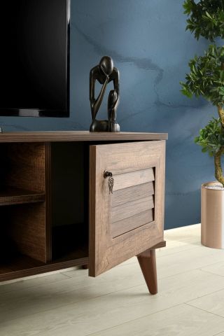 Panjurlu - 110 Cm Tv Sehpası